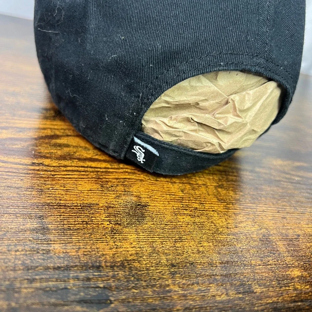 47 Brand Chicago White Sox Clean Up Adjustable Hat Black MLB Baseball Cap